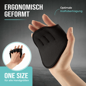 Neopren Griffpads für besseren Griff bei Klimmzügen