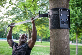 Outdoor Befestigungsset für Pullup & Dip Stange an Baum/Pfosten