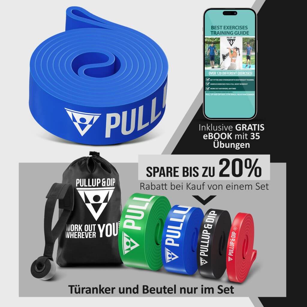 Klimmzug Band / Widerstandsbänder in versch. Stärken
