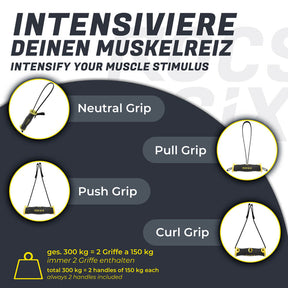 ROCSIX dynamischer Trainingsgriff, 2er Bundle