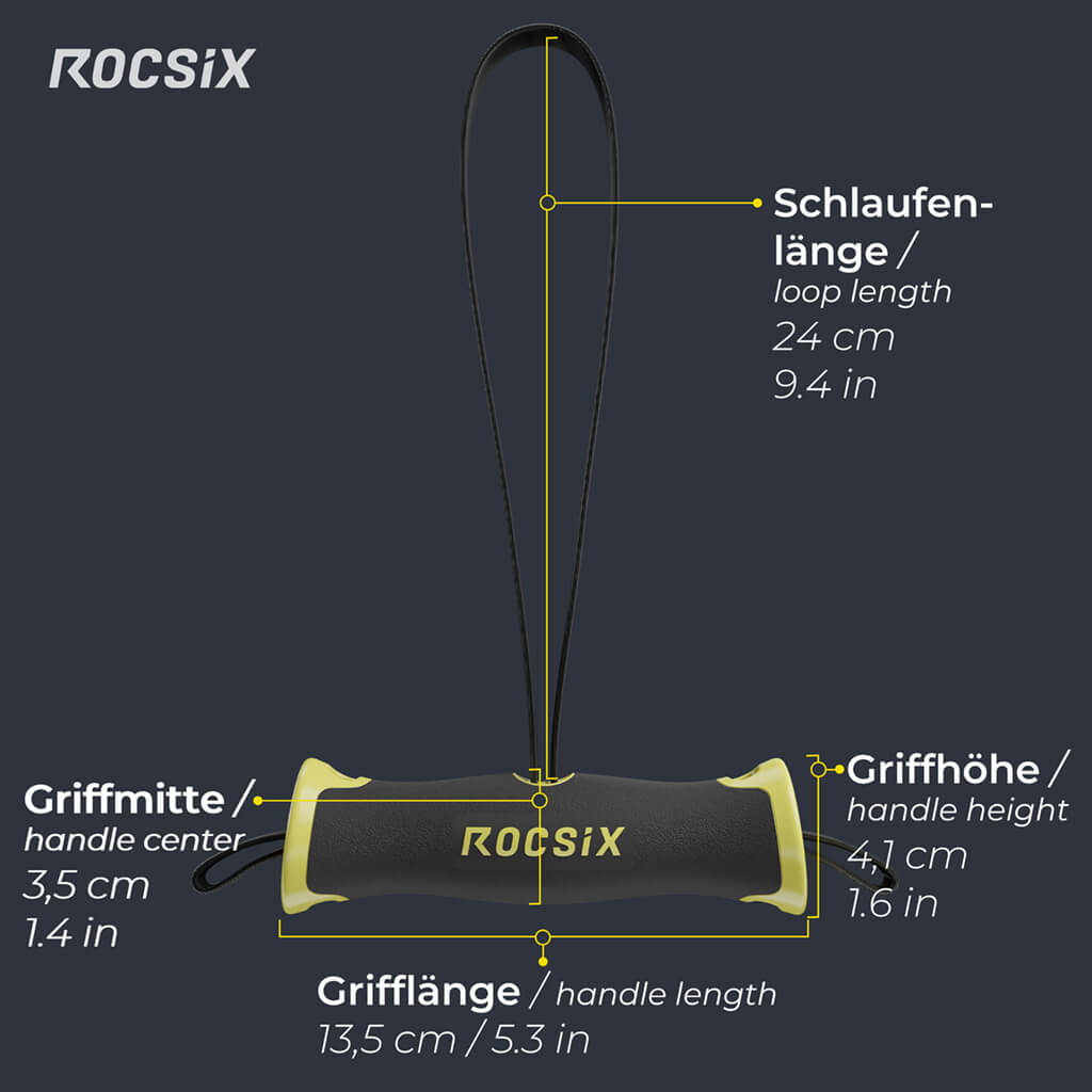 ROCSIX dynamischer Trainingsgriff, 2er Bundle