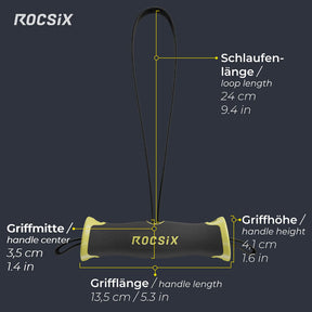 ROCSIX dynamischer Trainingsgriff, 2er Bundle