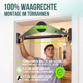 Türreck Klimmzugstange Set