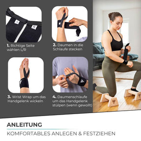 Wrist Wraps, Handgelenkbandagen