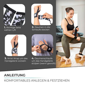 Wrist Wraps, Handgelenkbandagen